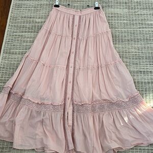 Love shack fancy x gap maxi skirt